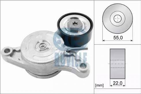 Ruville 55082 - Tendicinghia, Cinghia Poly-V www.autoricambi360.it