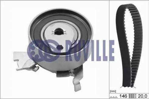 Ruville 5531570 - Kit cinghie dentate www.autoricambi360.it