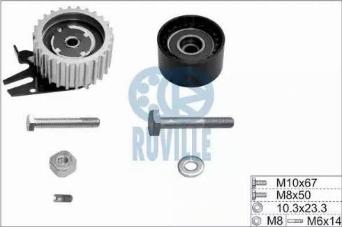 Ruville 5603650 - Kit di rulli, Cinghia dentata www.autoricambi360.it