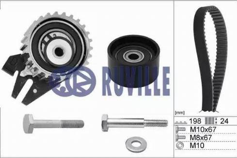 Ruville 5603679 - Kit cinghie dentate www.autoricambi360.it