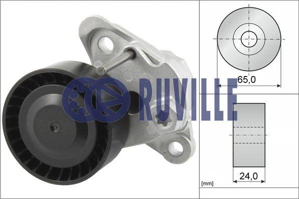Ruville 56393 - Tendicinghia, Cinghia Poly-V www.autoricambi360.it