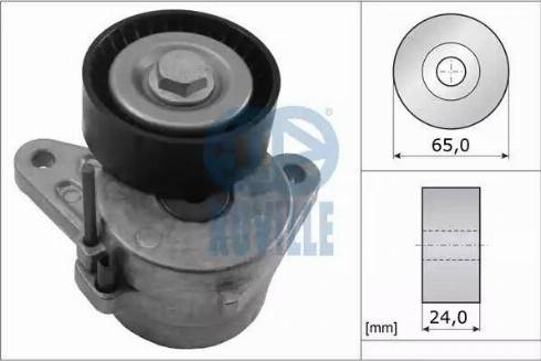 Ruville 56370 - Tendicinghia, Cinghia Poly-V www.autoricambi360.it
