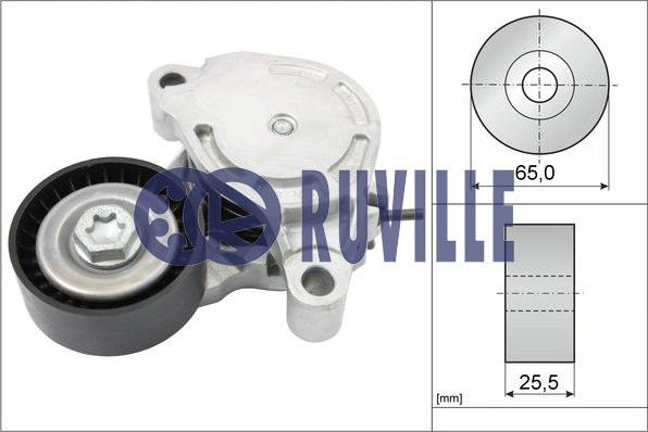 Ruville 56714 - Rullo tenditore, Cinghia dentata www.autoricambi360.it