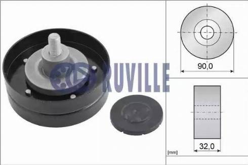 Ruville 58920 - Galoppino / Guidacinghia, Cinghia Poly-V www.autoricambi360.it