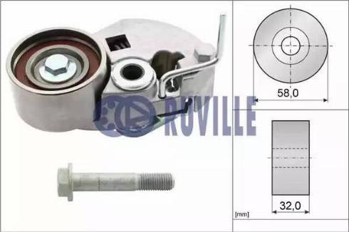 Ruville 58432 - Rullo tenditore, Cinghia dentata www.autoricambi360.it