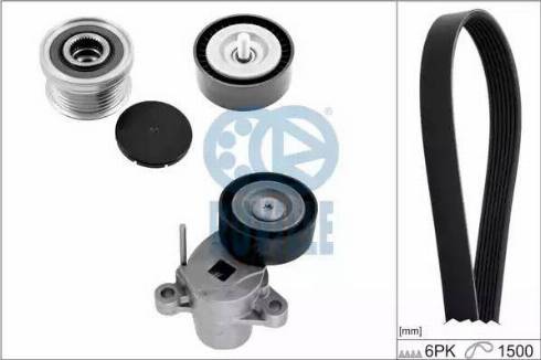 Ruville 5712180 - Kit Cinghie Poly-V www.autoricambi360.it