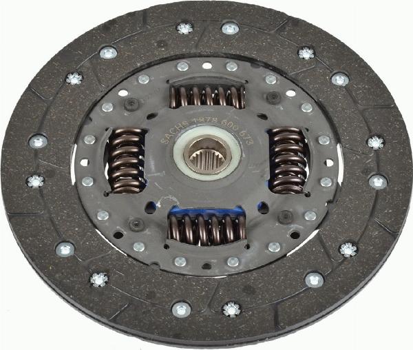 SACHS 1878 600 673 - Disco frizione www.autoricambi360.it