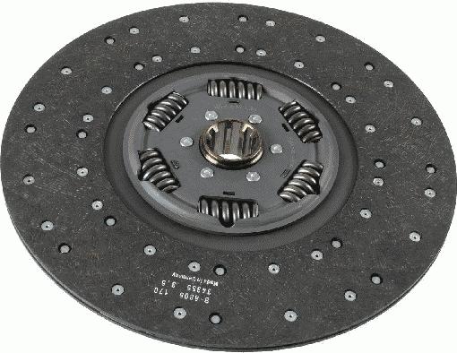 SACHS 1878 634 034 - Disco frizione www.autoricambi360.it