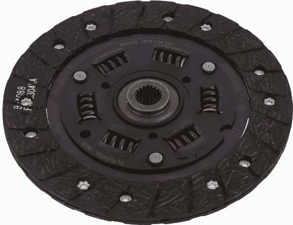 SACHS 1878 634 242 - Disco frizione www.autoricambi360.it