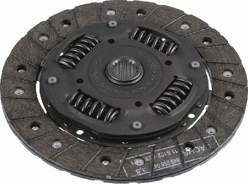 SACHS 1 878 050 532 - Disco frizione www.autoricambi360.it