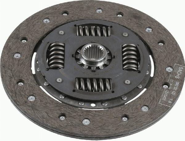 SACHS 1878 005 539 - Disco frizione www.autoricambi360.it