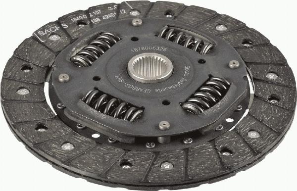 SACHS 1878 006 326 - Disco frizione www.autoricambi360.it