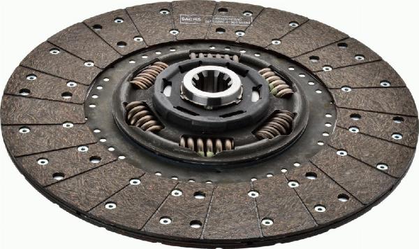SACHS 1 878 000 036 - Disco frizione www.autoricambi360.it