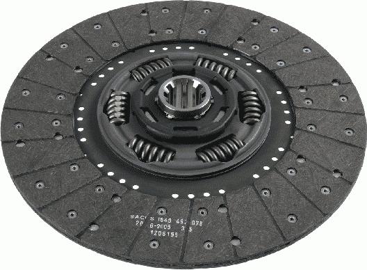 SACHS 1878 000 294 - Disco frizione www.autoricambi360.it
