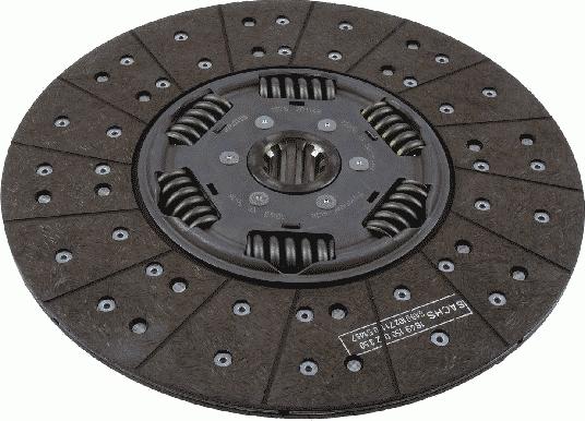 SACHS 1878 001 145 - Disco frizione www.autoricambi360.it