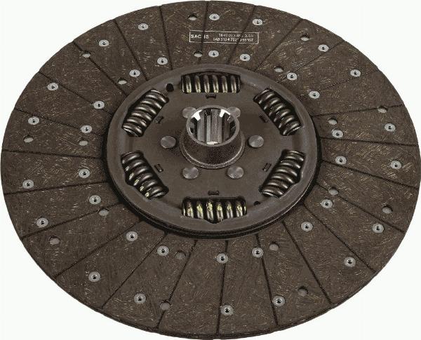 SACHS 1878 002 706 - Disco frizione www.autoricambi360.it