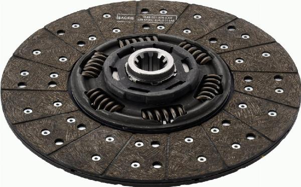 SACHS 1878 007 172 - Disco frizione www.autoricambi360.it