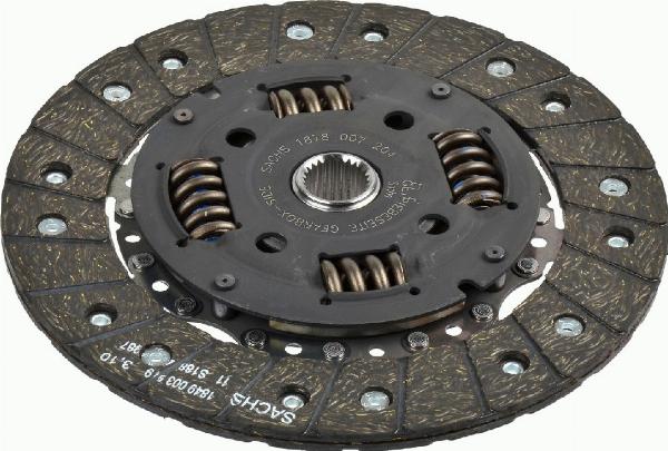 SACHS 1878 007 204 - Disco frizione www.autoricambi360.it
