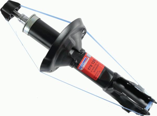 SACHS 170 128 - Ammortizzatore www.autoricambi360.it