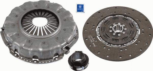 SACHS 3400 124 801 - Kit frizione www.autoricambi360.it