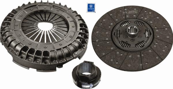 SACHS 3 400 124 701 - Kit frizione www.autoricambi360.it