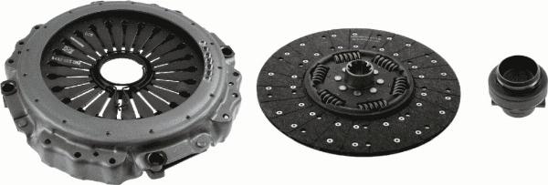 SACHS 3 400 122 101 - Kit frizione www.autoricambi360.it