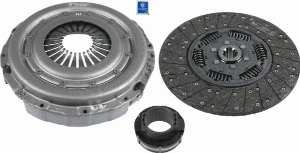 SACHS 3400 700 465 - Kit frizione www.autoricambi360.it