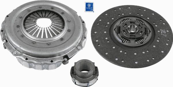 SACHS 3 400 700 466 - Kit frizione www.autoricambi360.it