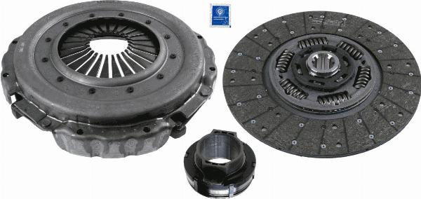 SACHS 3400 700 476 - Kit frizione www.autoricambi360.it