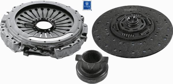 SACHS 3400 700 521 - Kit frizione www.autoricambi360.it
