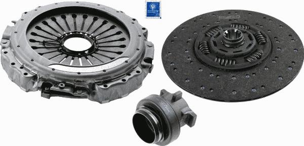 SACHS 3400 700 522 - Kit frizione www.autoricambi360.it