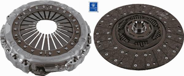 SACHS 3400 700 690 - Kit frizione www.autoricambi360.it