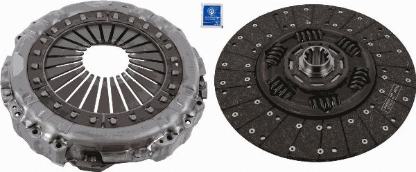 SACHS 3400 700 693 - Kit frizione www.autoricambi360.it