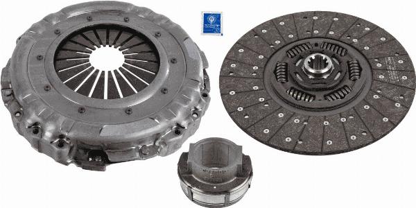 SACHS 3400 700 652 - Kit frizione www.autoricambi360.it