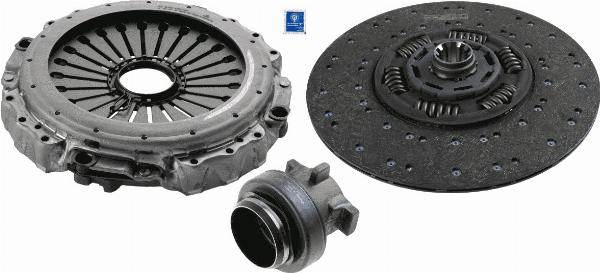SACHS 3400 700 604 - Kit frizione www.autoricambi360.it