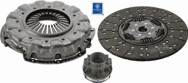SACHS 3400 700 603 - Kit frizione www.autoricambi360.it