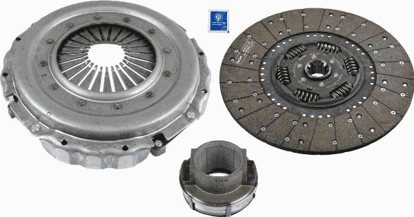 SACHS 3400 700 628 - Kit frizione www.autoricambi360.it