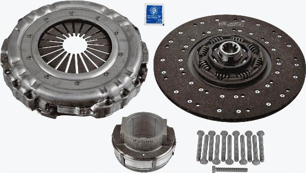 SACHS 3400 700 622 - Kit frizione www.autoricambi360.it