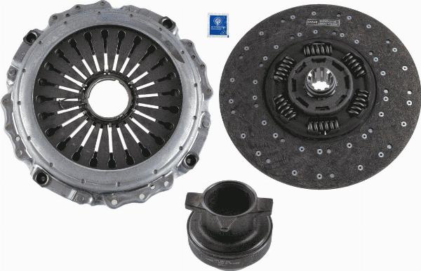 SACHS 3 400 700 361 - Kit frizione www.autoricambi360.it