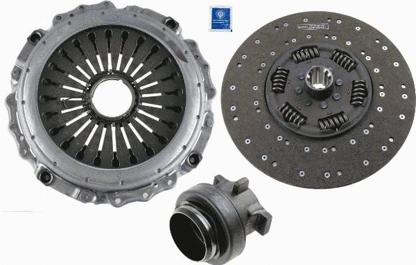 SACHS 3 400 700 368 - Kit frizione www.autoricambi360.it