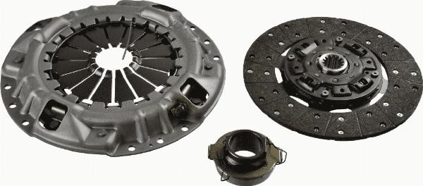 SACHS 3400 700 389 - Kit frizione www.autoricambi360.it