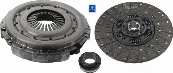 SACHS 3 400 700 375 - Kit frizione www.autoricambi360.it