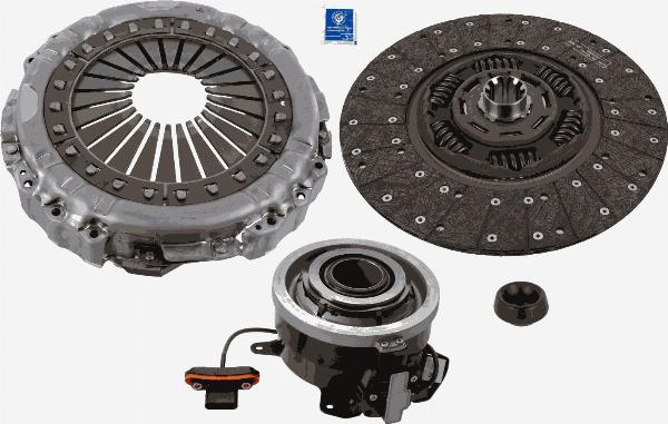 SACHS 3400 710 090 - Kit frizione www.autoricambi360.it