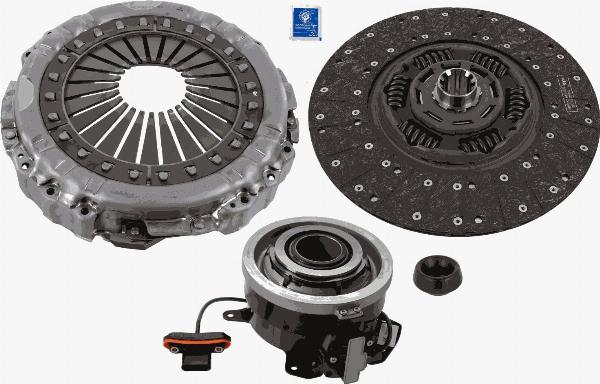 SACHS 3400 710 091 - Kit frizione www.autoricambi360.it