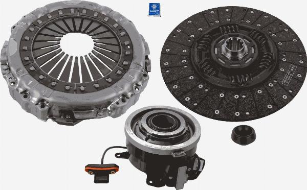 SACHS 3400 710 093 - Kit frizione www.autoricambi360.it