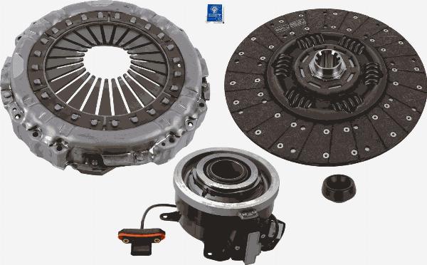 SACHS 3400 710 092 - Kit frizione www.autoricambi360.it