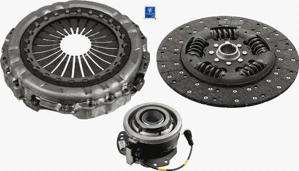 SACHS 3400 710 064 - Kit frizione www.autoricambi360.it