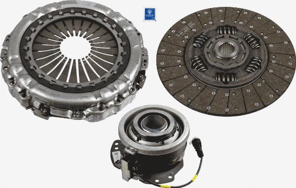 SACHS 3400 710 066 - Kit frizione www.autoricambi360.it