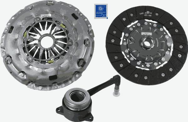 SACHS 3000 990 248 - Kit frizione www.autoricambi360.it