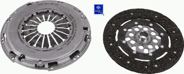 SACHS 3000 950 538 - Kit frizione www.autoricambi360.it